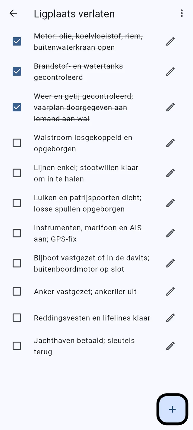 Boodschappenlijsten en checklists, op elke telefoon aan boord